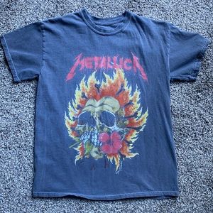 Urban outfitters Metallica band tee